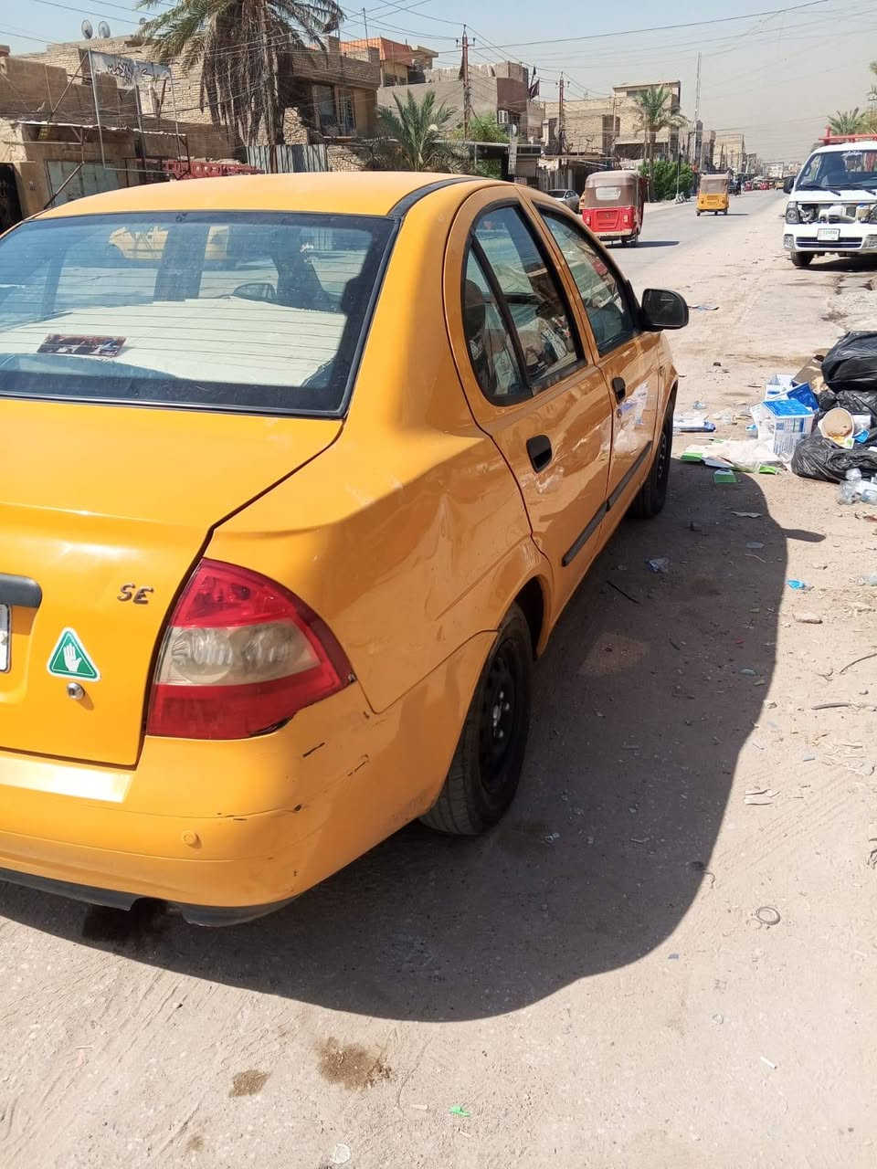 السلام عليكم عندي طيبه موديل 2018 كير مكينه مكفوله صدر قبل 3ايام بدلته جديد سياره بسمي تحويل ثاني يوم بيها فقط باب صبغ اثر شخط بيها الدوسه بيها طخه بيها طعجه يم القبق مال جنطه ترايك وين متريد سياره مال بيت السعر 48ورقه مكاني بغداد الدوره ابو تشير الموشراي لايعلق ولا يدخل ***********
