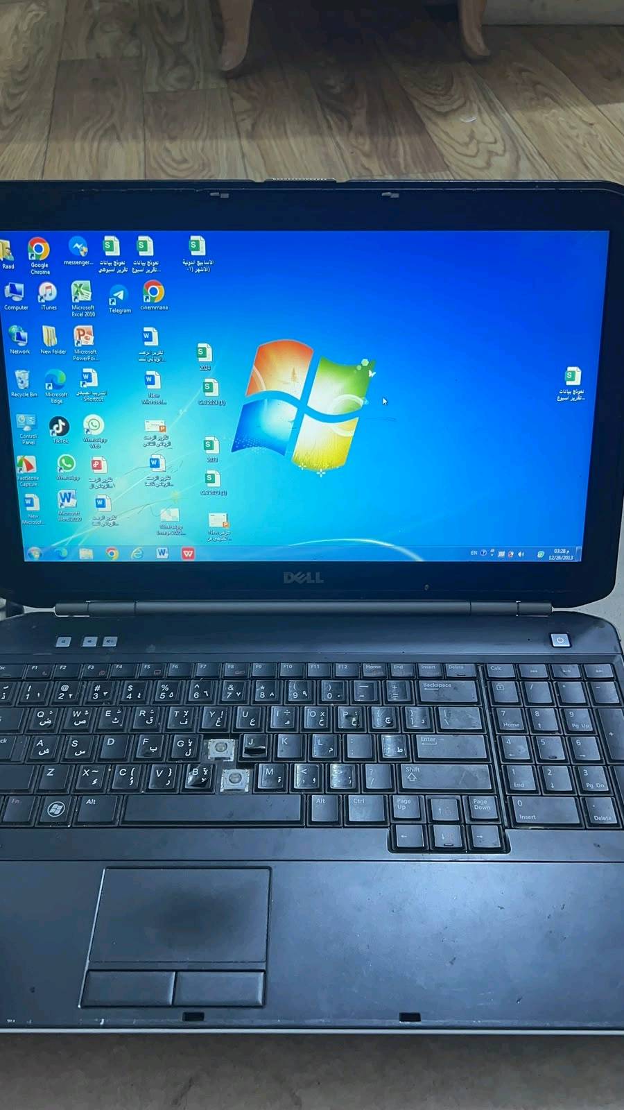 ديل E5520 • انتل i5-2520M • ٤ جيجابايت