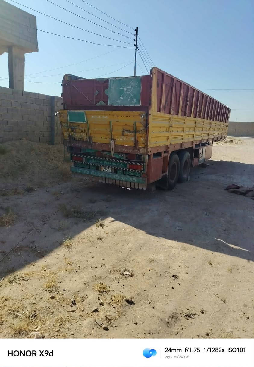 سلام عليكم عربانه ابلام هوك طول 12ونص عرض 255دنكيرين 14تاير 24تايرات نص عمرهن سعر 90وبيهة مجال للتواصل ***********

نص مكتوب في الصور:
- HONOR X9d 24mm f/1.75 1/699s ISO100 ٠٩:٢٨ ٢٤/٠٩/٢٠٢٦
- HONOR X9d 24mm f/1.75 1/1226s ISO100 ٠٩:٣٠ ٢٤/٠٩/٢٠٢٦
- HONOR X9d 24mm f/1.75 1/1105s ISO101 ٠٩:٣٠ ٢٤/٠٩/٢٠٢٦
- HONOR X9d 24mm f/1.75 1/1282s ISO101 ٠٩:٣٠ ٢٤/٠٩/٢٠٢٦