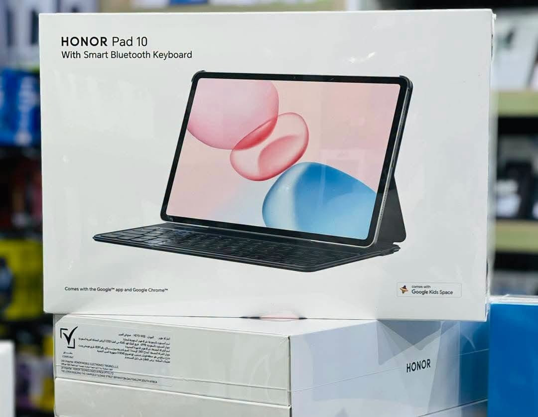 #للبيع أو #للمراوس ✅
📱 هونر باد 10 Honor pad
◀️ ذاكرة 256 گيگا والعشوائية 16 گيگا 💪
◀️ بطارية عملاقة اكثر من 10000 ملي امبير تدعم الشحن السريع 🔌
◀️ معالج راقي من كوالكوم 7 الجيل الثالث
◀️ يأتي الجهاز مع حافظة كيبورد فاخرة من هونر
◀️ علق بـ تم ليصلك السعر 💵
📍 العنوان الناصرية الحبوبي مقابل جامع الشيخ الناصري قرب أسواق البنفسج ➡️
📱 ***********

