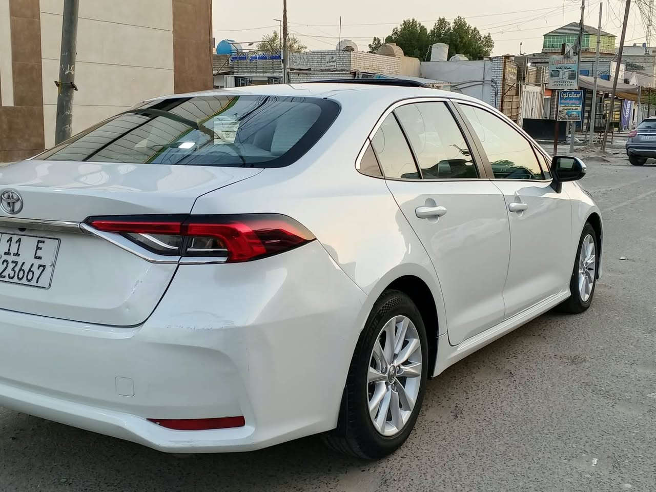 السلام عليكم 
كورلا ساز موديل 23
ماشيه سياره 80
مكفول من الضرب لا تبديل 
 سونار موجود بل منشور 
فول مواصفات سياره 
سعار سياره 165بي مجال شي بسيط 
رقم بغداد نكليزي تحويل ثاني 
العنوان بغداد بلديات نتصل وتدلل
***********
