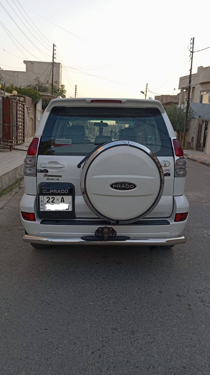 السلام عليكم
برادو للبيع 2007 كفاله 
محرك وكير وحداديه شرط
حجم4000 V6
الاستفسار والسعر
 ***********_***********
