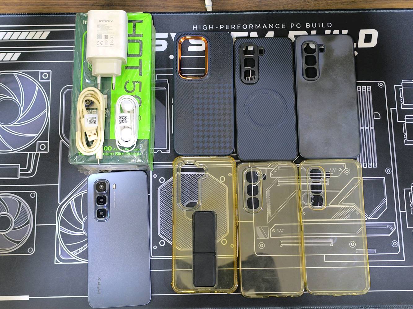 للبيع Infinix Hot 50 Pro 4G بحالة ممتازة ونظيف جداً، استخدام شخصي ومحافظ عليه.

🔹 RAM: 8GB 
🔹 Storage: 256GB
🔹 شاشة AMOLED 120Hz
🔹 بطارية 5000mAh
🔹 شحن سريع 33W
🔹 كاميرا رئيسية 50MP
🔹 بصمة داخل الشاشة
🔹 الجهاز شغال بالكامل وبدون أي مشاكل

📦 ويا الجهاز:

العلبة الأصلية
الشاحن الأصلي
الكيبل
السماعة
عدة كفرات مثل ما مبين بالصور

📱 الجهاز نظيف جداً وما بيه كسر أو ضرر واضح، والشاشة واللمس والكاميرات والشحن كلهن شغالات بصورة طبيعية.

💰 السعر: 180 الف
📍 المكان: بغداد - حي الخضراء 
📞 رقمي: *********** بغداد, العراق
