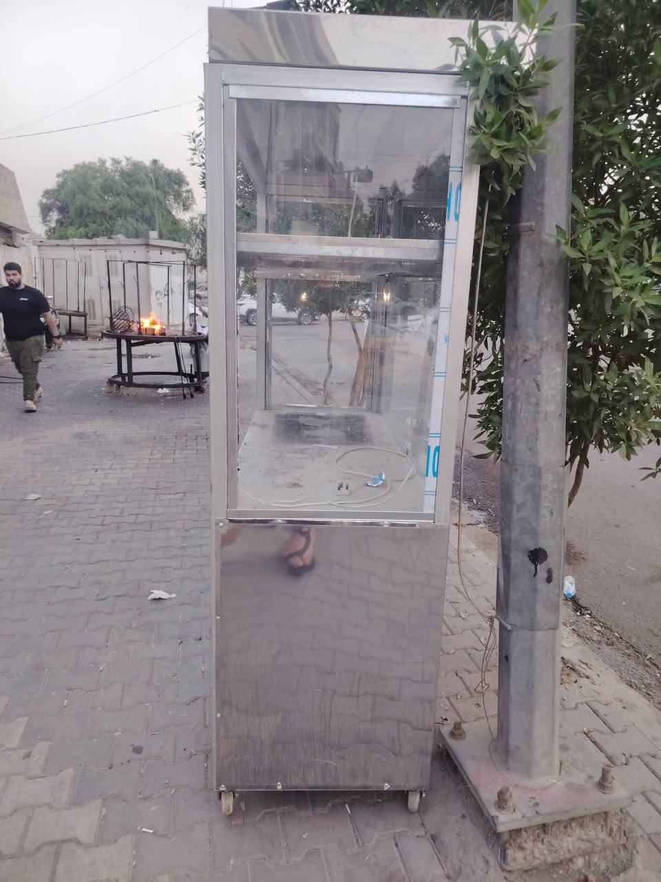 ستيل • عرض متر ونص • ارتفاع ٢م