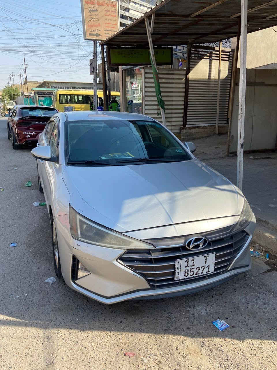 السلام عليكم ELANTRA 
2019 وارد أمريكي ضربة جدا خفيفة كلها ليبل واحد شرط  شاصي لغد تكم مكفولات 
سيارة جاهزة من كلشي كير AT 
مكينة ممفتوحة بلادية وخير من الله ماشية : 44 الف mi 
مكاني : بغداد حي اور 
رقمي : ***********
واتساب واتصال فقط 
السعر : 113 وبيها مجال
باسمي شخصيا رقم انكليزي هزة وسنوية جدد 
راسلني واتساب ادزلك فديو ٣ دقايق داير مداير السيارة وكلشي موضح بي وادزلك صورة ضربة ورقم شاصي
