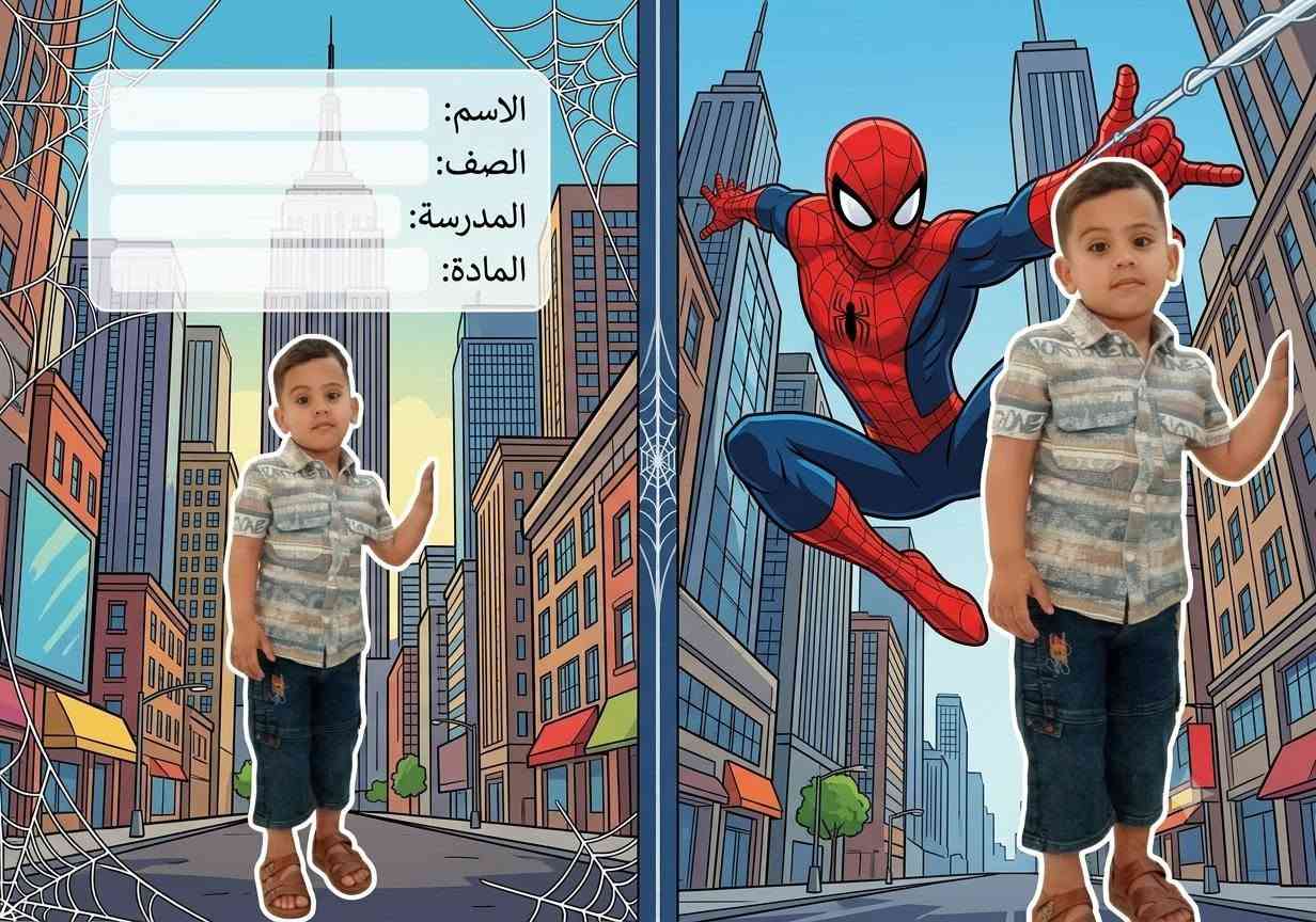 فرحي طفلج وحافظي ع دفاتره وكتابه بسعر مناسب وشكل مميز التصميم حسب الطلب مثل مايحب طفلج اي شخثيه كارتونيه اصممه اله
للاستفسار التواصل مع الرقم ***********
