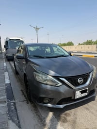 نيسان سنترا 2019 وارد أمريكي حادث جاملغ وبنيد كفاله كير ومحرك وتبريد و...