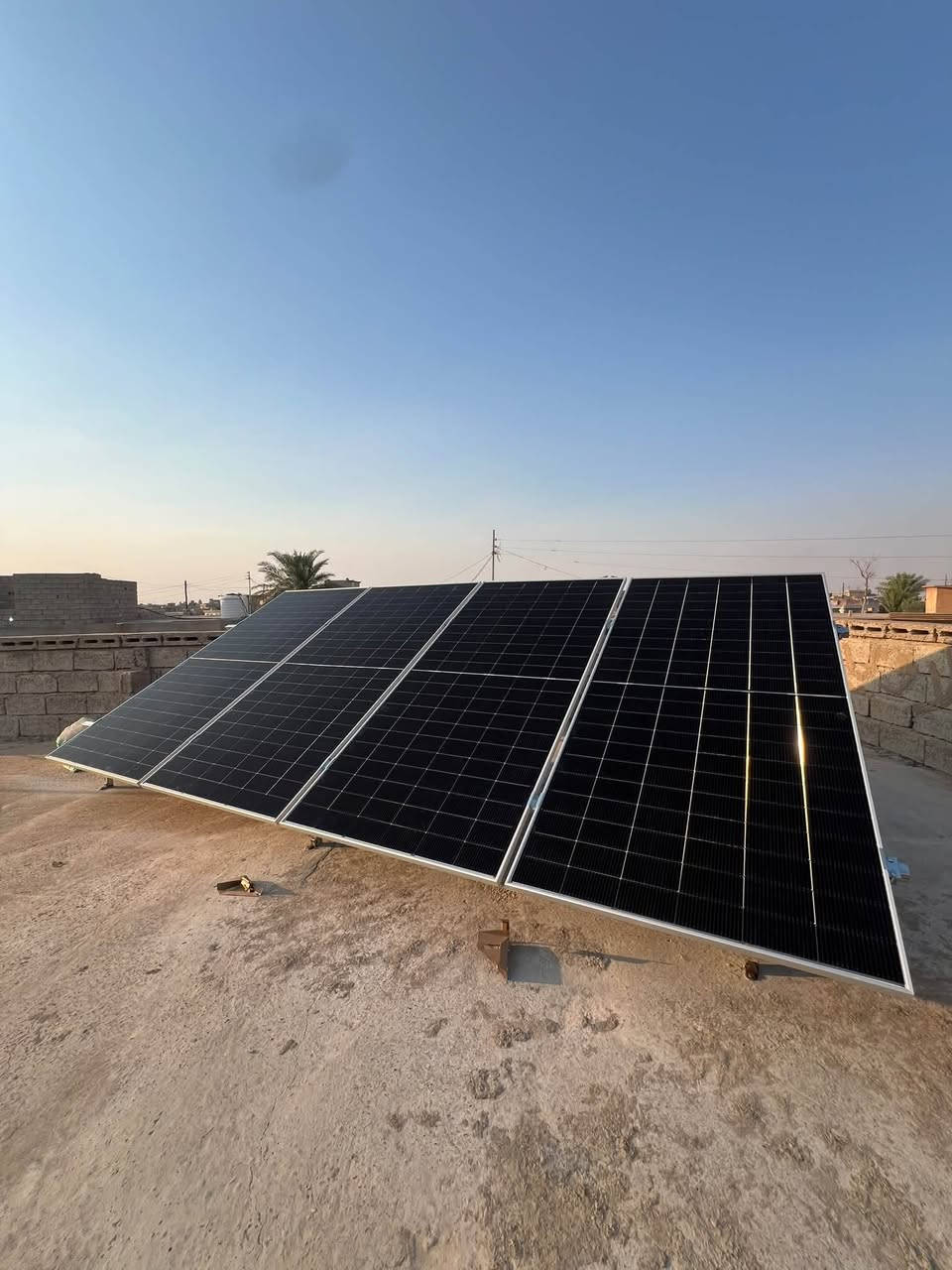 ☀️ شركة المجد للطاقة الشمسية

شاركت كوادر شركة المجد للطاقة الشمسية في تنفيذ وتنصيب منظومة طاقة شمسية في منزل الأخ محمد علي أحمد عبد في الحلوة، وبالمواصفات التالية:

🔹 4 ألواح طاقة شمسية
🔹 إنفرتر فلستي 4 كيلو واط
🔹 بطارية شيساج 8 كيلو واط

⚡ تنفيذ احترافي وبأيدي كوادر متخصصة
☀️ حلول طاقة شمسية لتوفير طاقة مستقرة وموثوقة.

👤 مدير الشركة: حذيفة البوحسيب
📞 ***********

💰 متوفر للبيع نقداً وبالتقسيط

شركة المجد للطاقة الشمسية — طاقة مستمرة، مستقبل أفضل.
