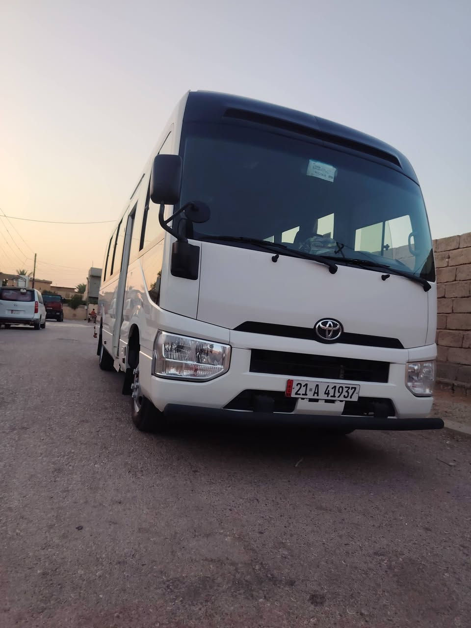 السلام عليكم كوستر موديل 2020  محرك كير اكسل كفالة تبريد محور
تاير برجستون كشنات ستاركس عنوان كركوك قضاء الحويجه ***********
