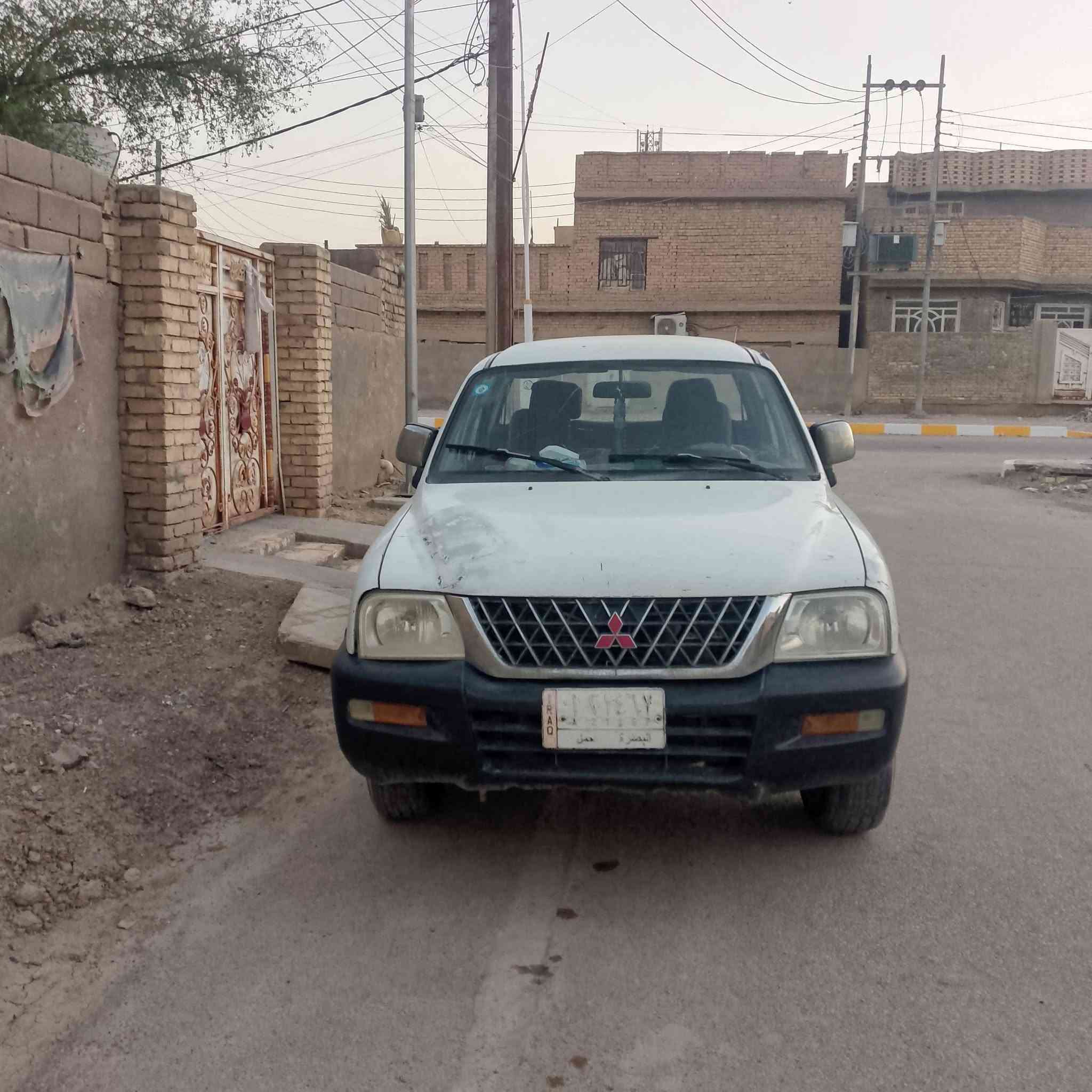 سيارة للبيع بيكب مستيبوشي 2002 مداورمباشر بسم مشروع وطني الاغرامة والامطلوبة  سيارة جاهزة حدادية كهربائيا تخم تايرجديد باكيت باتري جديد السعر 47 بيه مجال ذي قار قضاء الشطرة رقم‏‪***********‬‏
