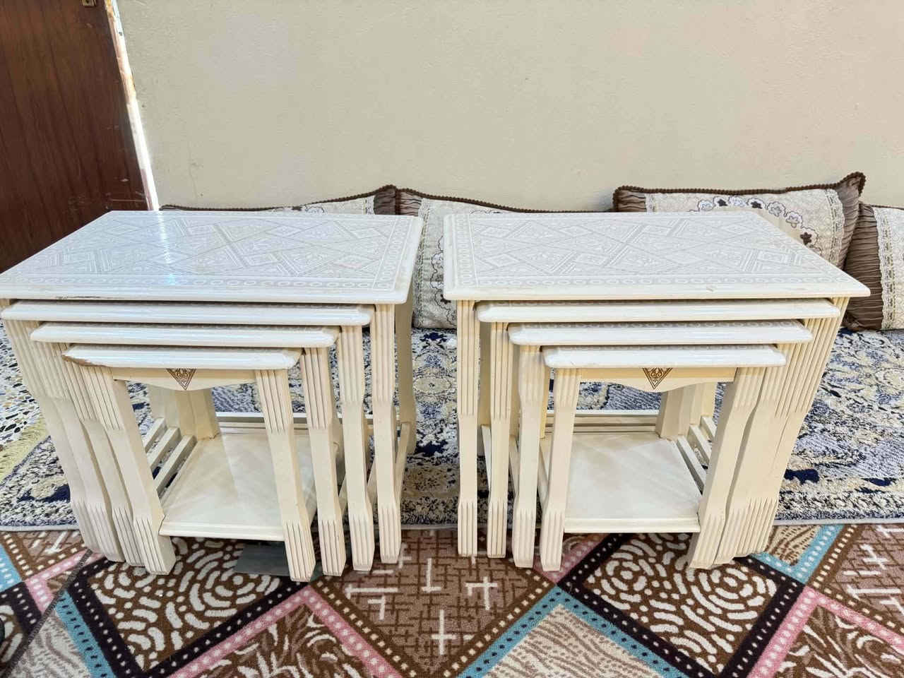سلام عليكم غرفه نوم إيطالي أخت جديده مع ٢ تخم مع بردات سحب درجه اولى مع كاونتر سنك مغسله طبلات عدد ٨ للاستفسار مراسله خاص او واتساب *********** بلقرب من حي الفرات بدايه طريق سياحي
