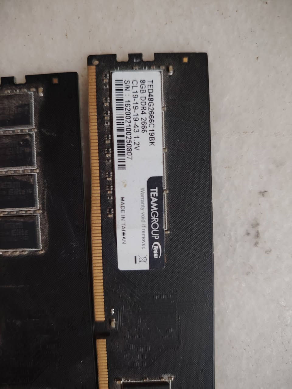 السلام عليكم عندي مجموعة غراض pc للبيع
كارت شاشه  1660ti  8g 
رام ddr4 2*8 3600
رام ddr4 2*8 2666
جوستك واير 
وكيبورد ار بي جي
للاستفسار ***********
موجود على النت 
مكاني الديوانية
