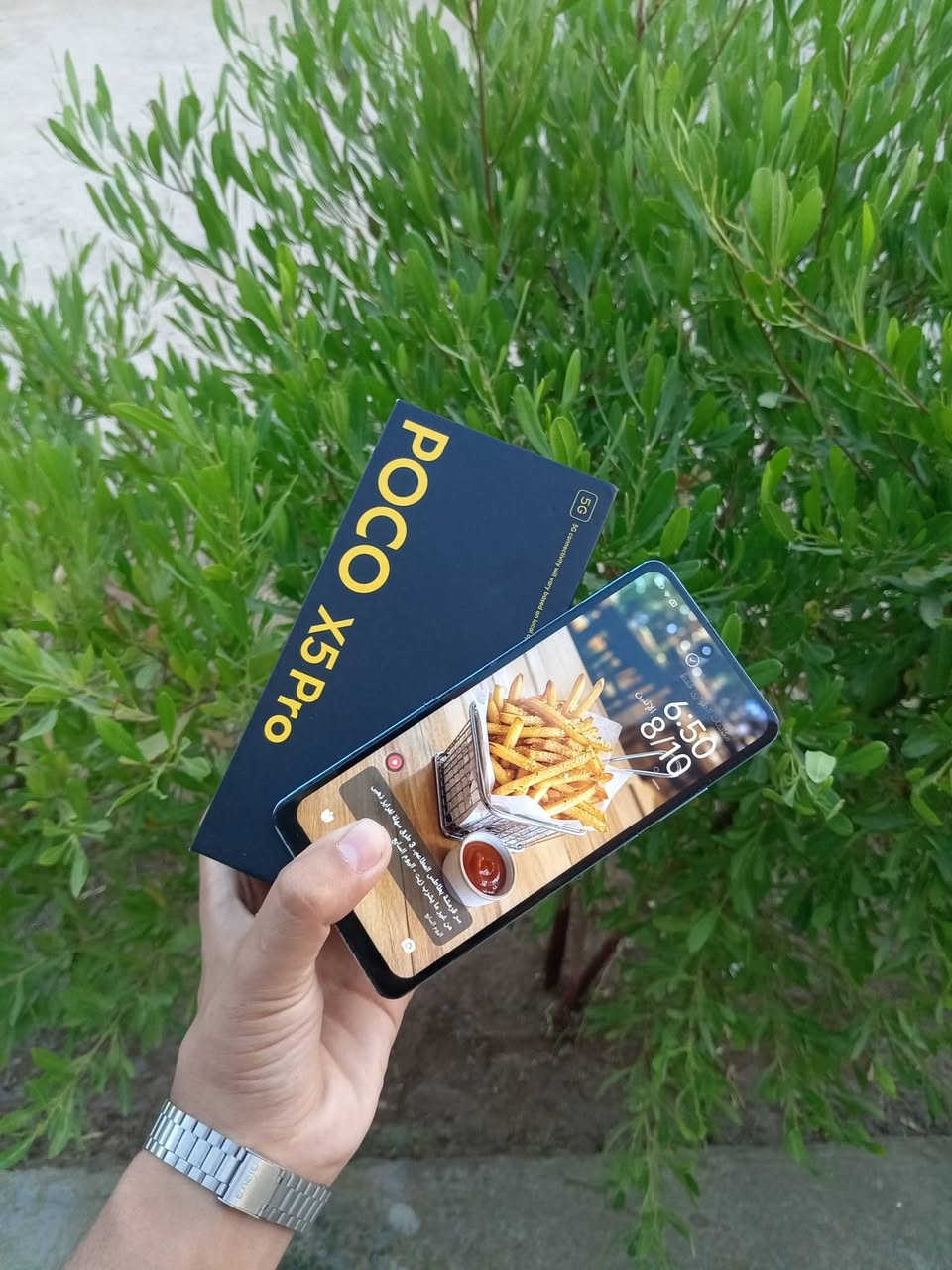 السلام عليكم
للبيع POCO X5 Pro 5G بوكو اكس فايف جي برو
مبدل شاشه اصليه فقط والباقي شرط 

المواصفات: 8GB رام | 256GB | معالج 778G | كاميرا 108MP
البطارية: 5000mAh تكفيك شحن يومين بوبجي 90 فريم
دبل بصمه
السعر / 130 قفل / ***********
