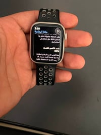 عندي ساعه ابل وج جيل التاسع حجمهه 45بطاريه 95نضافه90./.ساعه حلوه امانه...
