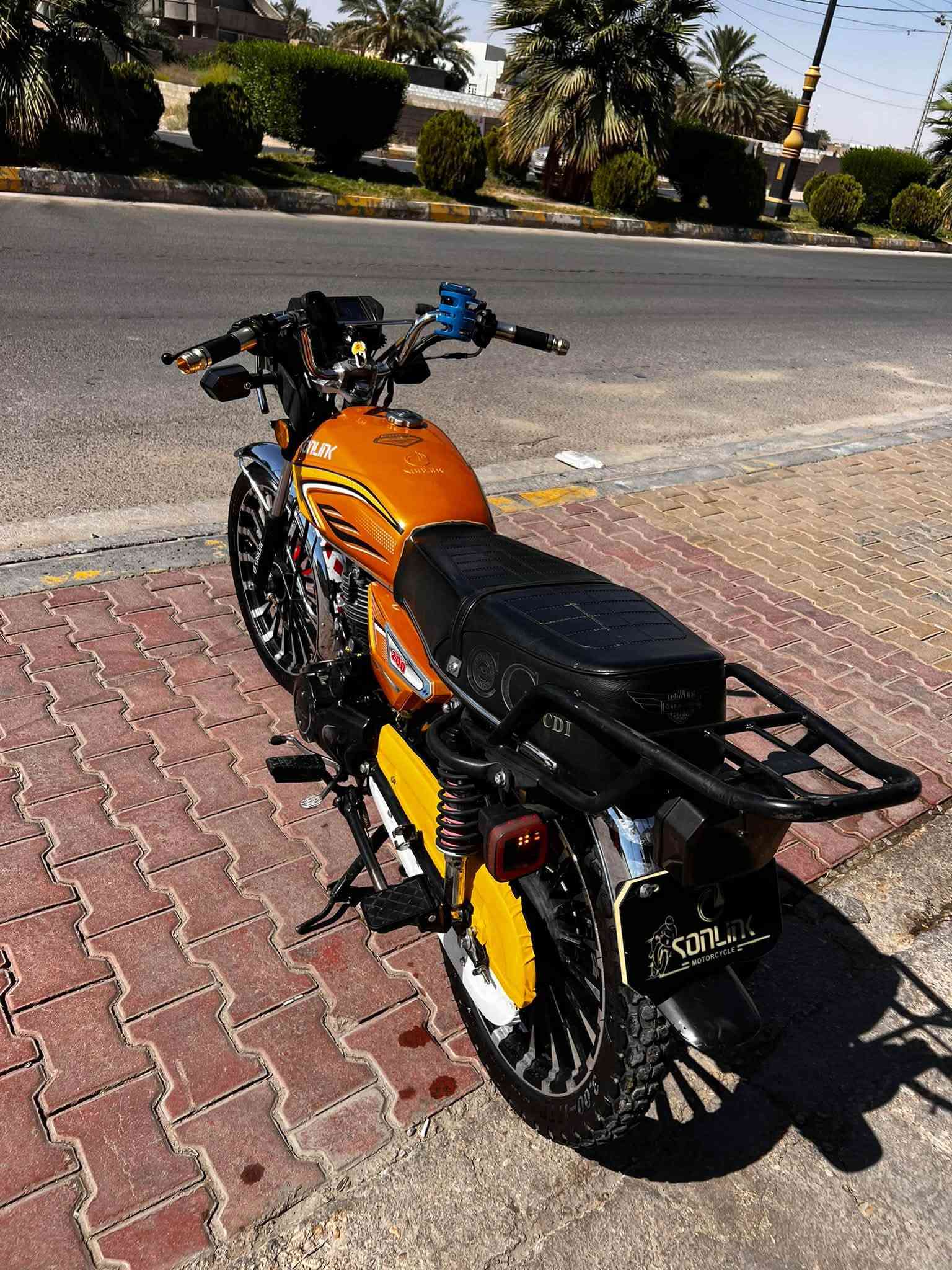 للبيع موديل2024شكل2025محرك 200دراجه نضيفه شوفت العين احلا من الصور سعرها 750وبيها مجال 
رقم***********
