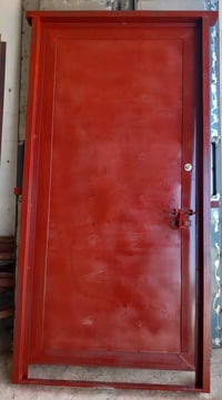 حدادة بغداد • ابواب حديد ثقيل • زاوية L ١٢سم
