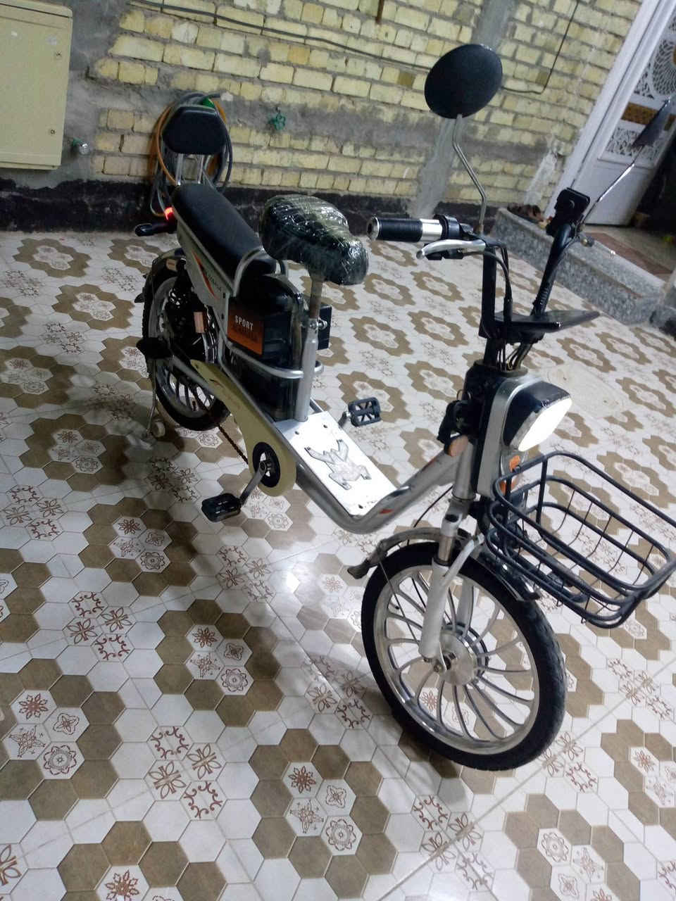 دراجة شحن • بطاريات نص عمر • الفلوجه