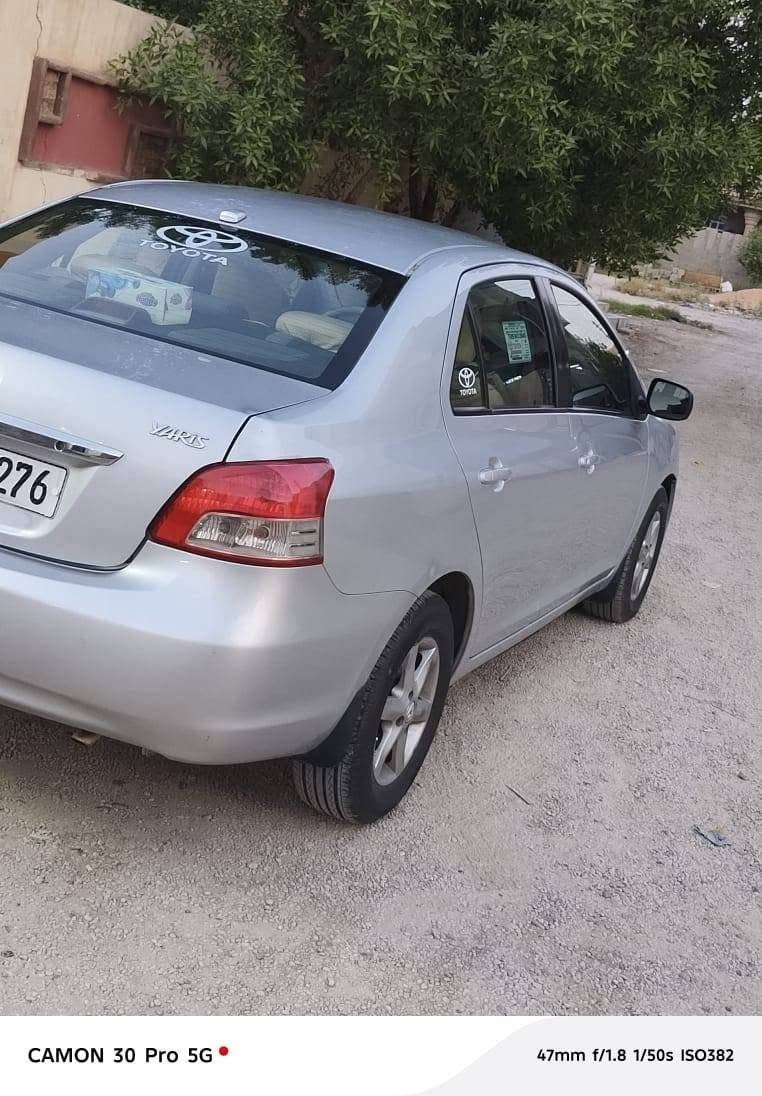 يارس ٢٠٠٨ • وارد أمريكي • ضرر خلفي