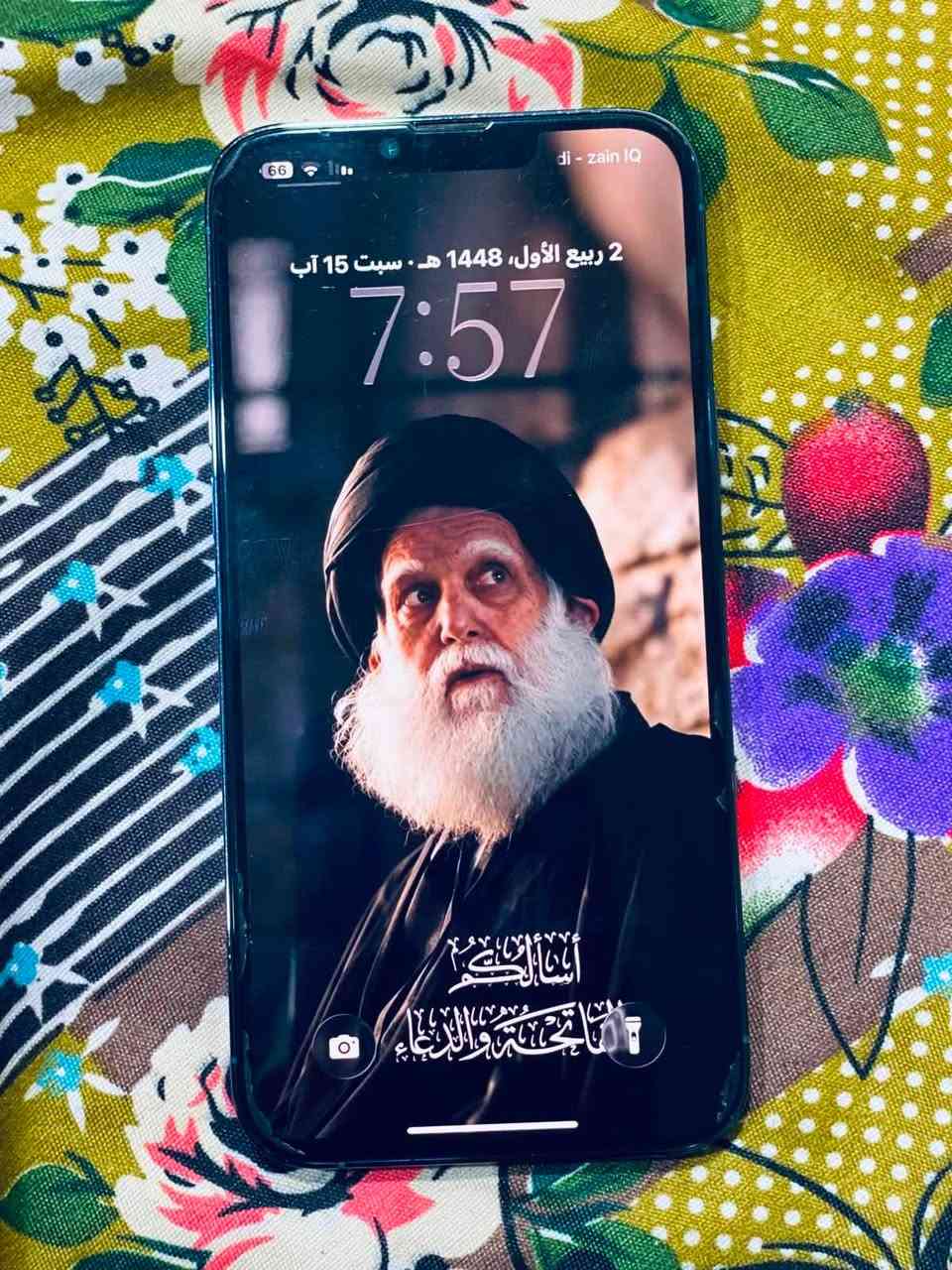 آيفون 13 برو ماكس (iPhone 13 Pro Max)
البطارية :75
الذاكرة:256
امريكي  
‎وتر بروف (Waterproof)

الجهاز مكفول من كلشي وعلى الفحص 
موجود واتساب فقط ***********

السعر 650مكاني واسط الحفرية .
