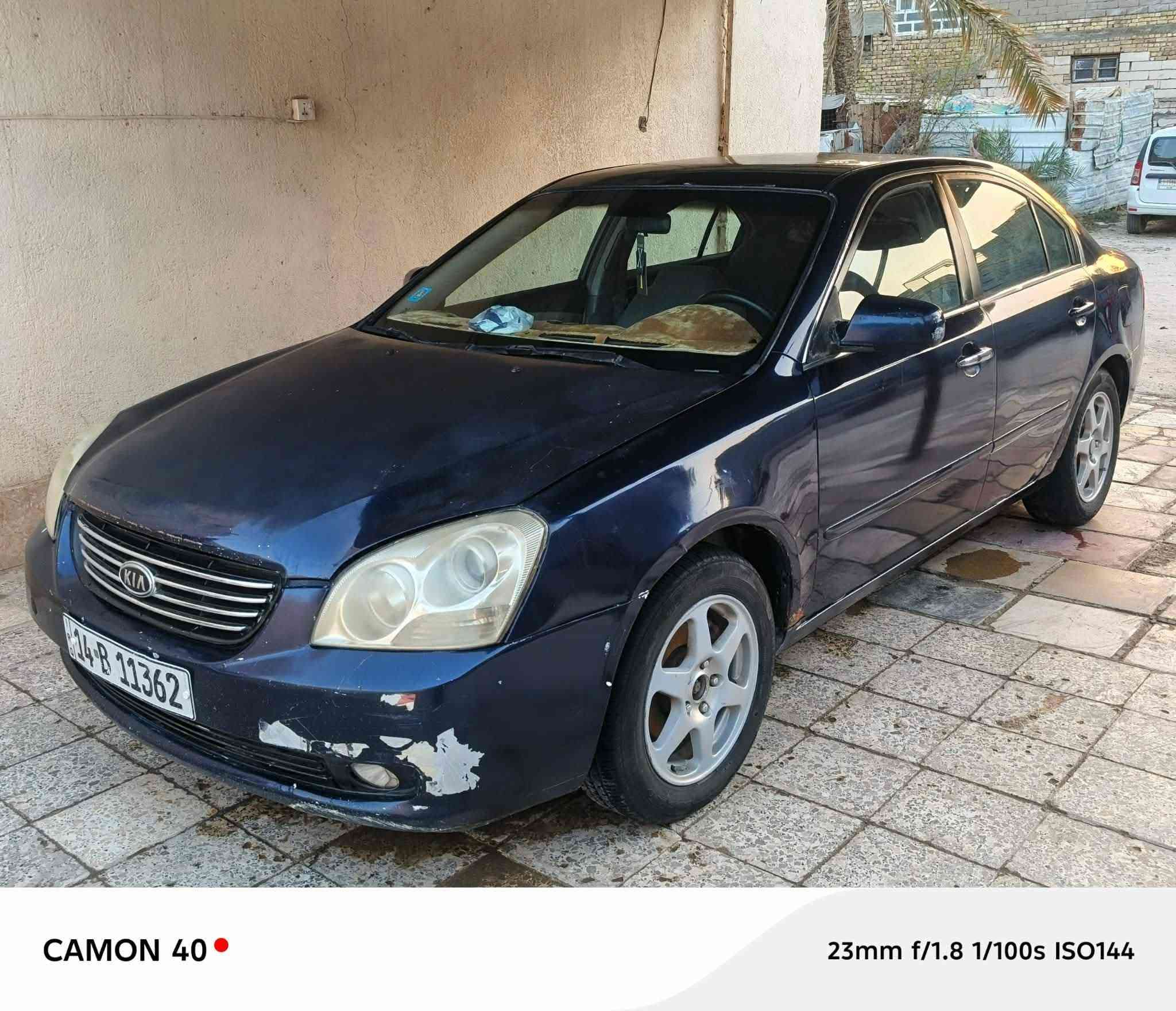 كيا اوبتيمه م2007رقم بصره انكليزي بسمي سياره جاهز محرك وكير تبريد سعر 82$مكان ناصريه خلف محطه القطار  ***********
