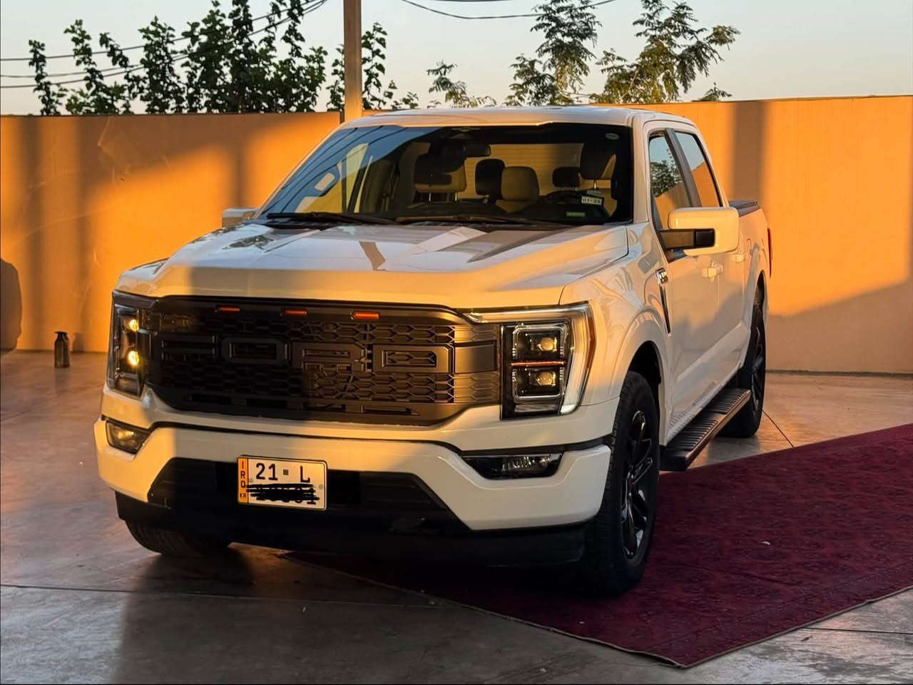 Ford F150 2023
لايتات عدسه شاشه كاميرا تحكم ستيرن 
ماشيه 60 الف ميل 
محرك 5.0 v8 
كير محرك شرط 
قطعه وحده صبغ بدون دواخل بدون ايرباك 
مكان السياره سليمانيه 
سعر 245 ورقه 
***********
