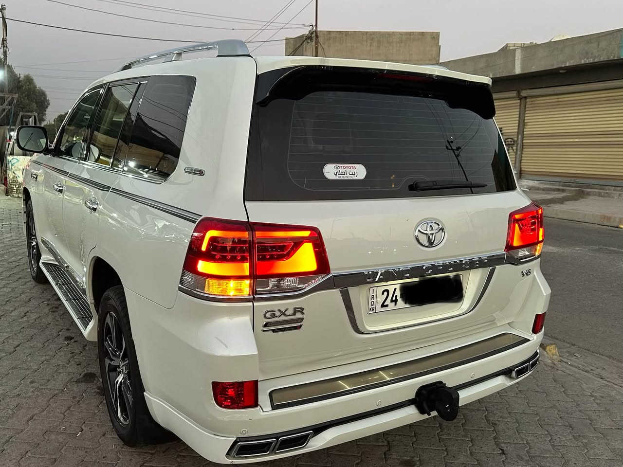 السلام عليكم 
لاندكروز 21 gxr ساز باب اول ام الدعاء مكفوله من الصبغ
محرك V6
ماشيه 80 
رقم دهوك بأسمي 
مكاني كركوك 
للاستفسار اتصل ‭***********‬
