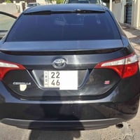 كورلا 2016 S اسود وارد امريكي  محرك 1800 كشنات جلد كامرة تحكمات ويل كب...