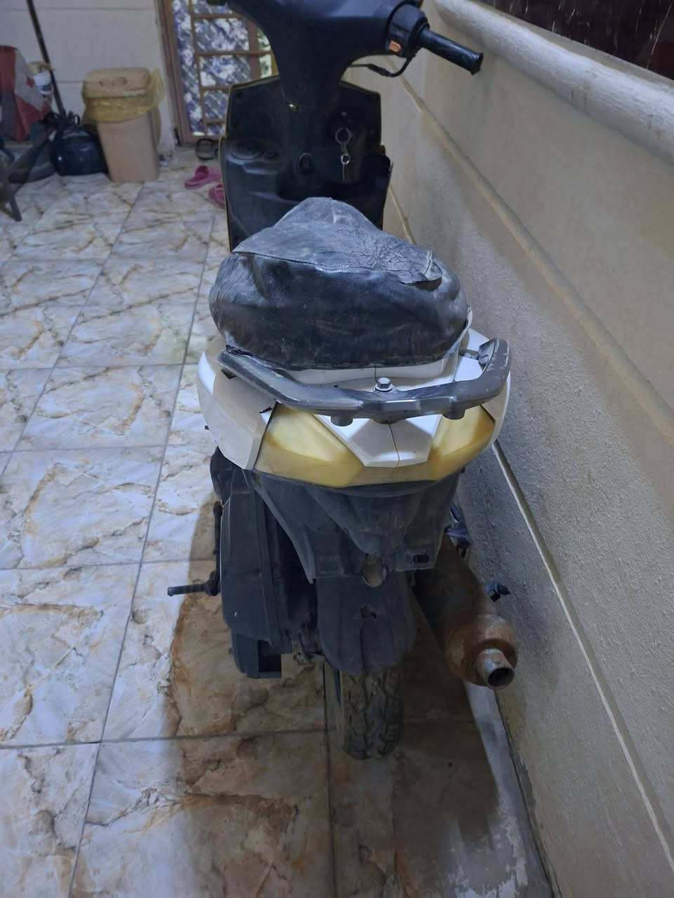 ماكس FS    للبيع.    للبيع 

دراجه شغاله بيه عطل ما يوصل نار للبلك 
والي يشحن الباتري عاطل وبيه الهندر يفلت 
تجي تفحص او جيب وياك مصلح دراجات افحص وقيم واخذ بالاتفاق الي يجي ما يرجع 

مكاني كربلاء الحسينيه العطيشي حي الزهراء قرب مدرسة العجلان 
رقمي *********** اتصال / واتساب 
متوفر خاص

