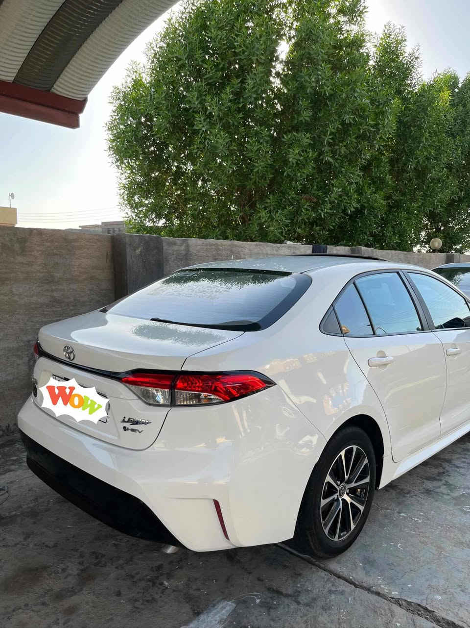 كورلا 2025هايبرد بيه ضمان سنتين مال (شركه الحلو) ماشيه مكفوله كفاله عامه حتى من الشخط والرصعه ماشيه 28 حقيقي فول مواصفات سياره جديده عل وضع الشركه كاعيات وكتلوكات الشركه بعدهن مامفتوحات رقم بغداد الجديد باسمي هزه سنويه جديده السعر 158 وبيه مجال مكان السياره الانبار الكرمه ***********

نص مكتوب في الصور:
- Wow