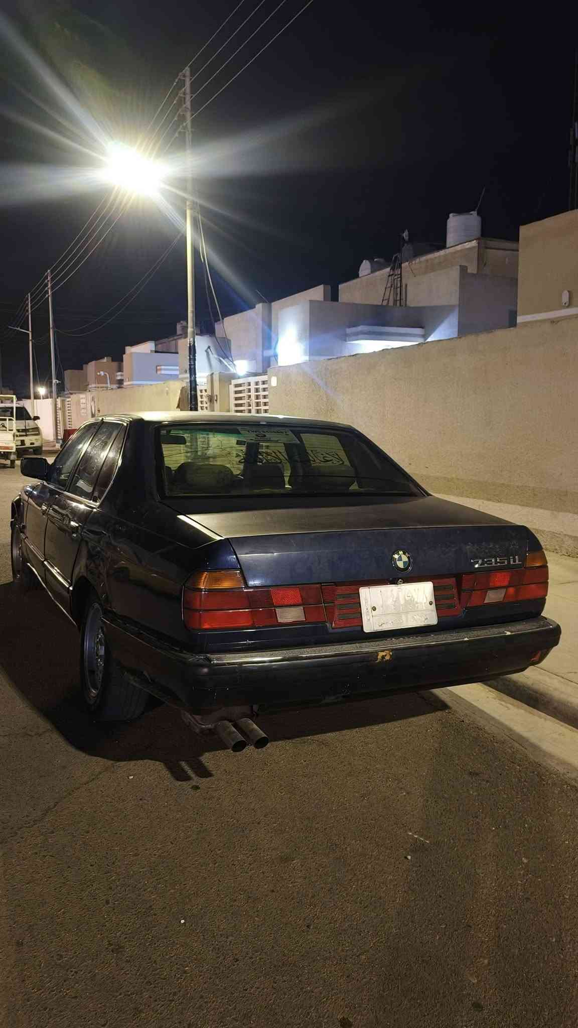 بي إم دبليو ٧٣٥ • موديل ٨٧ • رقم كربلاء