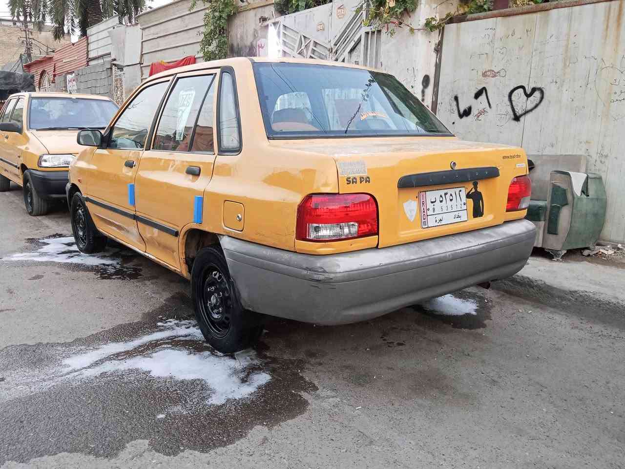 سايبه ٢٠١٢ محرك وكير وتبريد مكفولات شواصي نظيفه سياره جاهزه من كلشي لا ظربه ولا صبغ رقم انكليزي باقي عل استلام مصفره من كلشي تحويل ثاني يوم السعر ٢٥ وبيها مجال مكان السياره الشعب ***********
