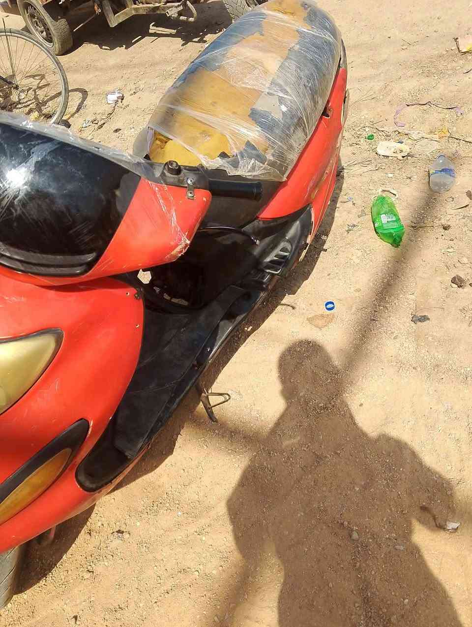 سلام عليكم دراجه دولفين مكينه حلوه بيع وا مراوس 
سعر 175وبيها مجال

