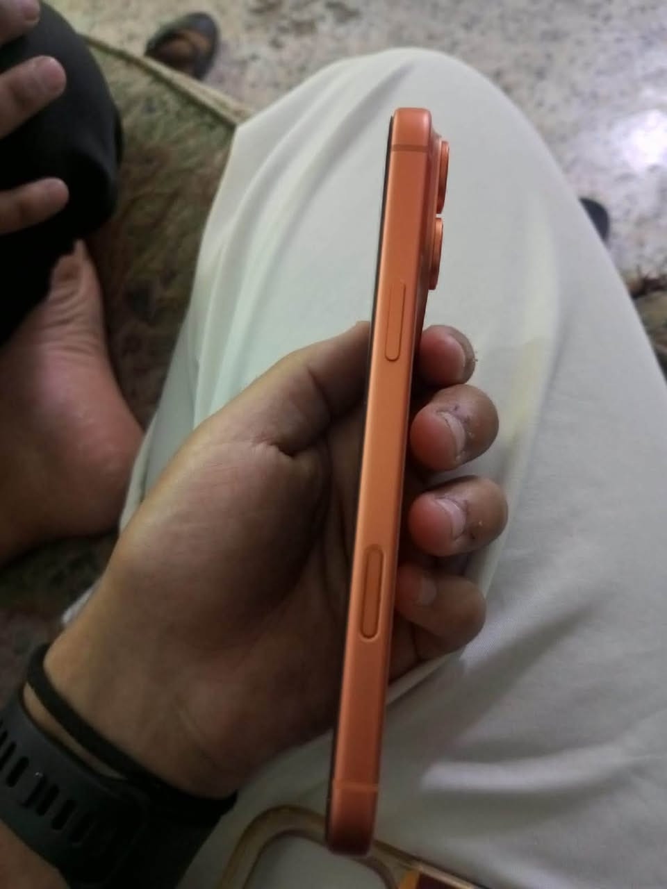 🔥 للبيع — iPhone 17 Pro Max 🧡 ويرهم مراوس
📱 17 Pro Max | 256GB
🟠 اللون: برتقالي
🔋 Battery Health: 97%
🔄 دورات الشحن: 215 Cycle
📲 eSIM — شريحة إلكترونية
✨ حالة الجهاز: نظيف كلش ومحافظ عليه

📦 الكارتونة موجودة
🔌 كيبل الشحن الأصلي موجود
✅ الجهاز كامل بملحقاته
✅ فحص وتجربة أمام المشتري

💰 السعر: 1,785,000 د.ع
🤝 قابل للتفاوض بالمعقول للجاد فقط

📞 للاستفسار والتواصل: ***********
