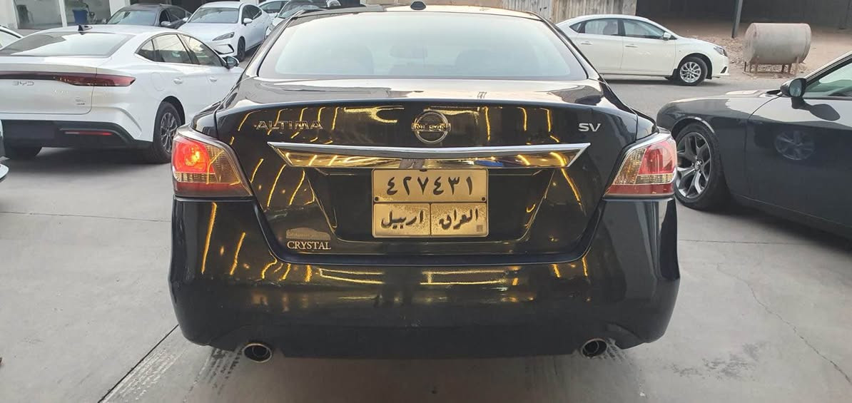 نیسان ئالتیما٢٠١٥ SV+
فول مواسەفات بەسمە ویل کەپ سلاید کوشن جلدکوشن کارەبایی ئاوێنە ئیشارەت رەنگ نەفتی رەقەم هەولێر بۆنیت جاملخ سبوخ سەقفی کلێرە لەبەرسپی بونەوەی سبوخ کراوە بێ معجون بێ لێدران سەیارەیەکی یەک دەست جوانە هەمووشت بەشەرتی فەحس  ٨٤$  شوێن هەولێر
*********** أربيل, العراق
