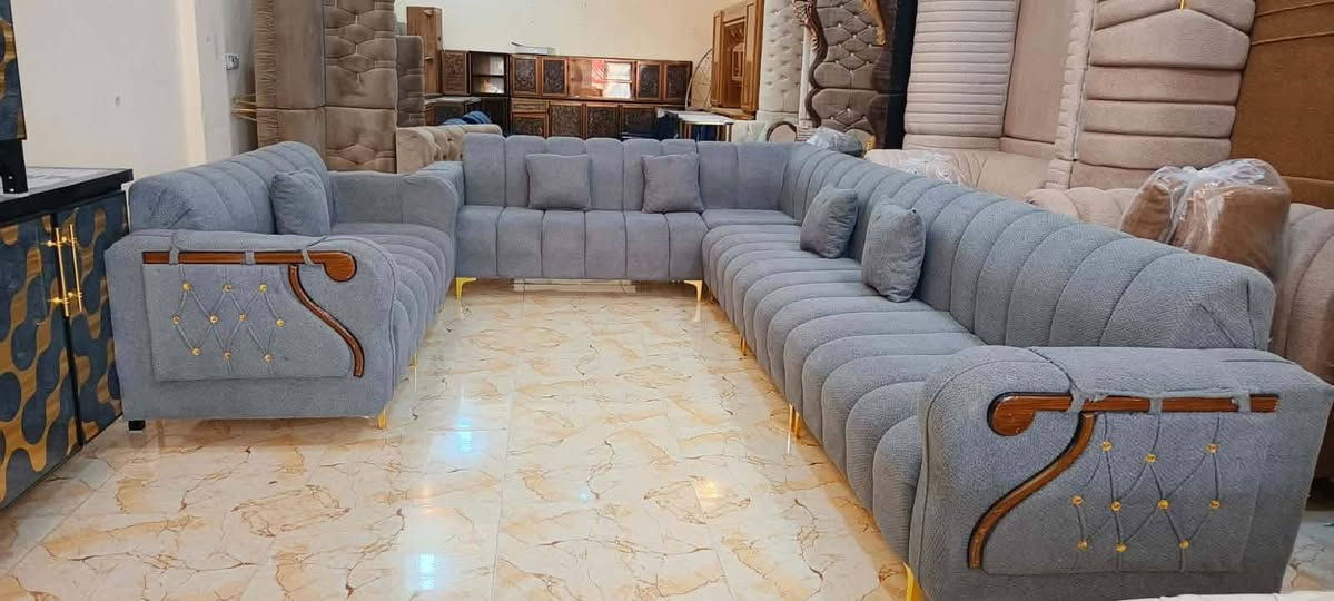 يعلن معرض ابو عبدالله للاثاث المنزلي 🔥من وصول وجبه جديده ديوان تفصال 14مقعد حطاطه مستخدم شي بسيط خشب بلوك اسود روسي  والاسعار مناسب  شي حديث وراقي زورونا تجدون ما يناسبكم العنوان تكريت الديوم بلقرب من اسواق الزوبعي للاستفسار خاص او اتصال *********** متوفر وتساب
