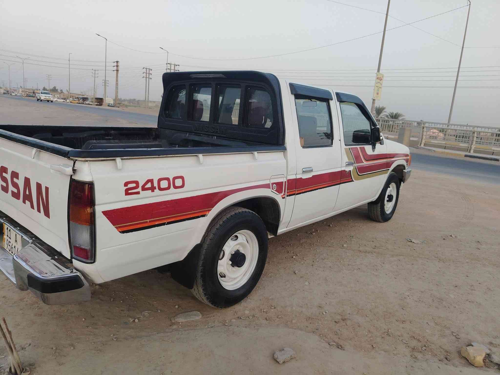 سلام عليكم(مكانه ديوانيه )
نيسان للبيع مديل 90 بلاديه لاضربه ولاتبديل مال جناي

محرك 2400بلاد وكير وشاصي حداديه كهربايات جاهزه

رقمه(بغداد)دولي ل30 تخم تايرات بجيس فول مواصفات

السعر 55وبيه مجال للشراي تصال (*********** )
