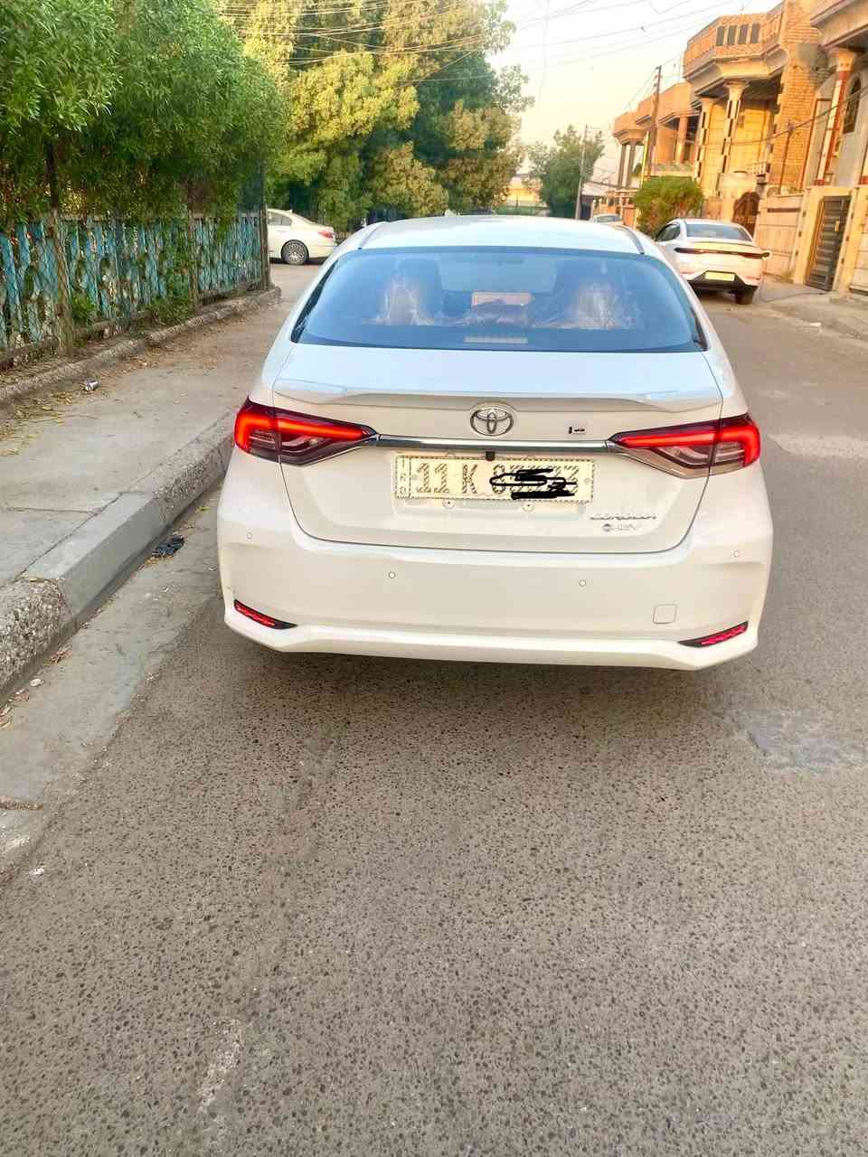 سلام عليكم
لبيع كورلا موديل ٢٠٢٥
شكل خليجي مكفول من صبع و بارد 
حساسات امامي خلفي لداد امامي 
اربعه كامرات سيارة مغلفة بي بي اف 
ماشية ٢١ الف سعرة ١٦٢ بيها مجال 
استفسار على رقم *********** 
سيارة موجود بغداد بنوك

