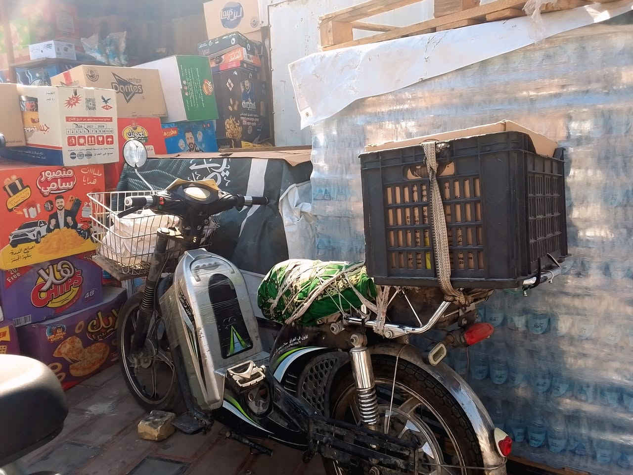دراجه للبيع خمس بطاريات جديده دراجه نظيفه عنوان الكاظميه البغداد سعر الدراجه ب 600 وبي مجال رقم واتساب ***********
