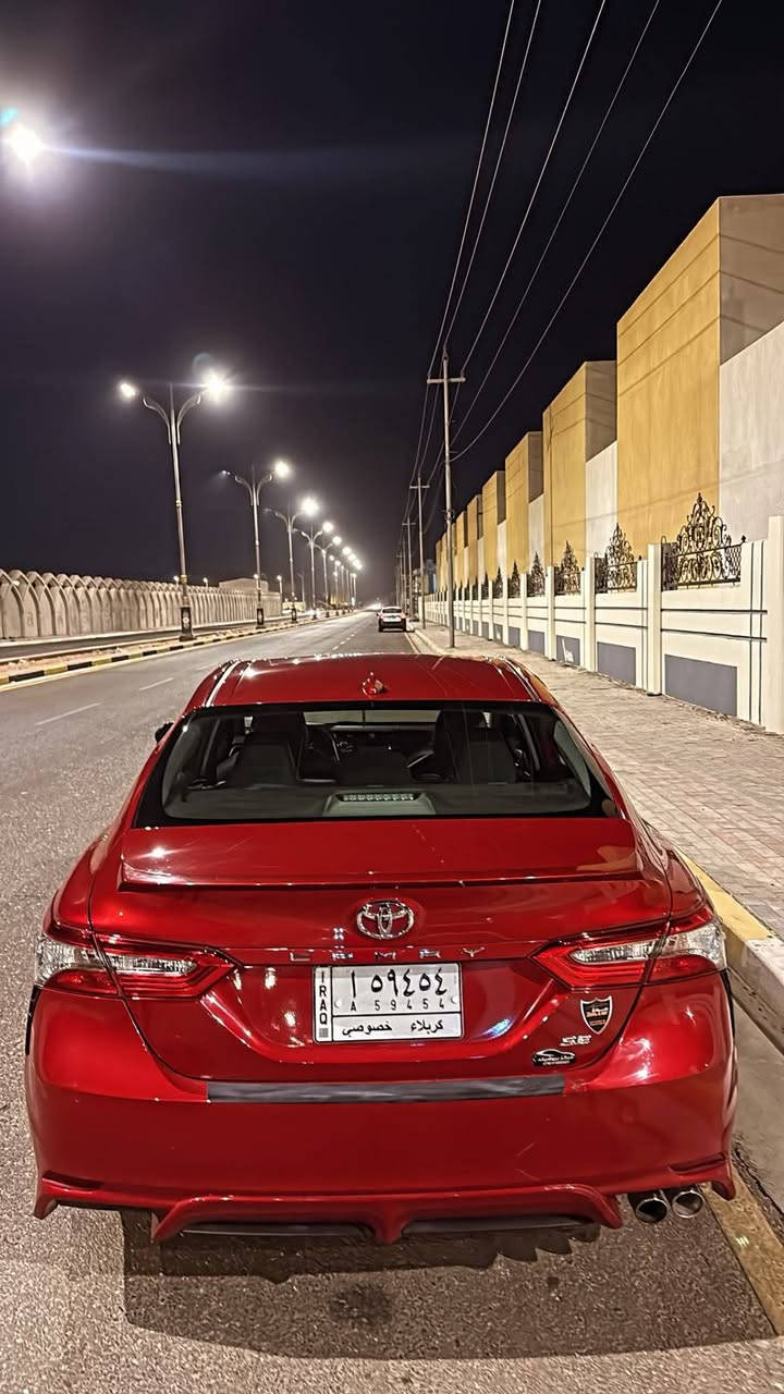 سلام عليكم 
كامري موديل 2019 فئة Se معروفه مواصفاته 
رقم كربلاء تحويل ثانيوم 
حادث بنيد فقط بدون دواخل وبيه كلير باب خلفي وباب السايق
ماشيه 65 مايل السياره جديده وجاهزه 
من كلشي كير مكينه حداديه جدد 
تبريد ثلج بدون اي نقص السعر 165 بيه مجال مكاني كربلاء ***********
