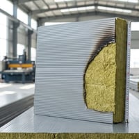 سندويج بنل • مقاوم للحريق • عزل حراري