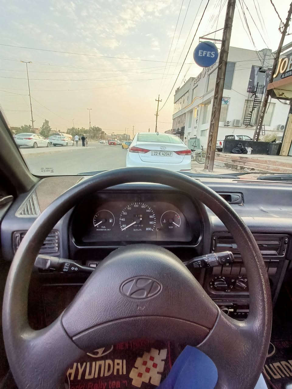 للبيع هونداي بوني موديل ١٩٩٢
مكينة تك كمشفت وكير توماتيك سنوية لل ٢٠٢٩
السعر ٢٢ وبيها مجال مكاني موصل الأيسر حي صدام 
للاتصال ***********
