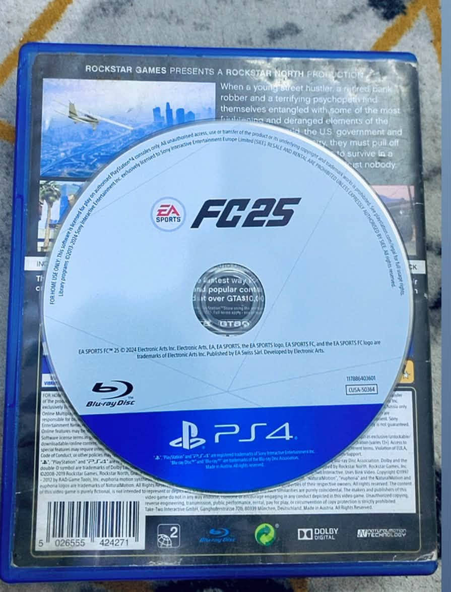 اقراص بلي 4 • GTA نظيف • فيفا 2025