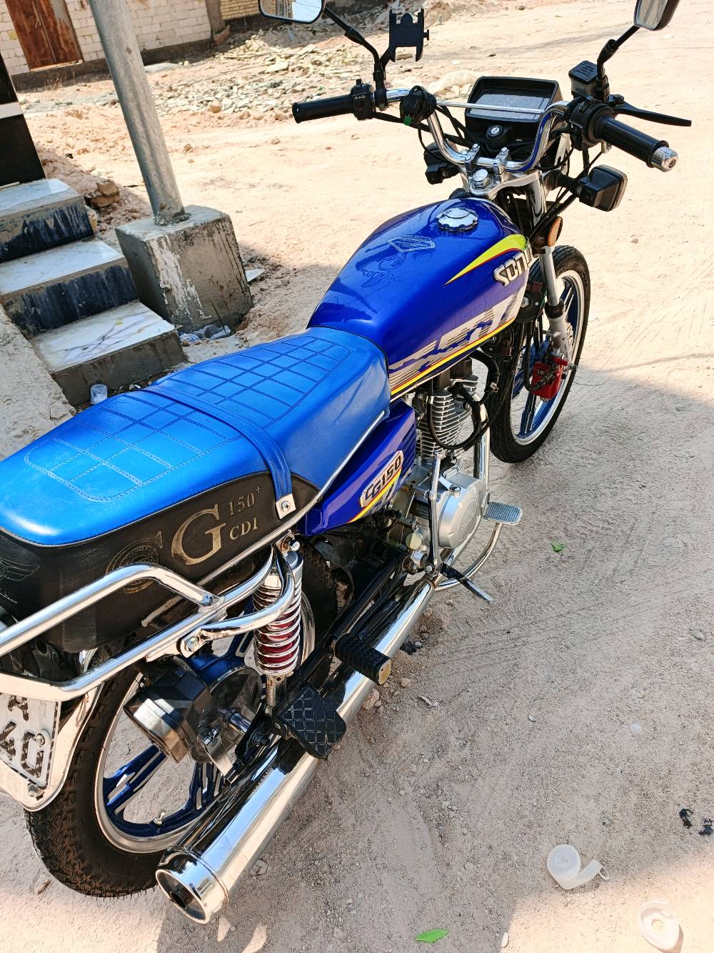 للبيع دراجة سونلينك ناما برو (SUNLINK NAMA PRO) 🏍️ 🔹 الموديل: 2022
🔹 الدراجه ما مفتوحه
🔹 رقم إنكليزي
🔹 بيها سنوية ومكاتبة
🔹 الدراجة نظيفة وجاهزة للاستخدام
🔹 اللون: أزرق
💰 السعر: 1200
📍 المكان: النجف الأشرف
📞 للتفاصيل والتواصل: راسلني خاص
 والدراجة على الطبيعة تبين أكثر