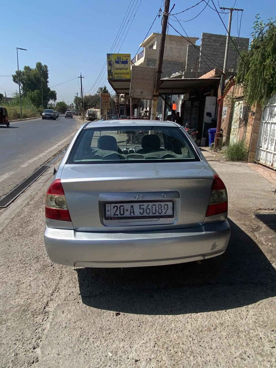هوندا اكسنت موديل 2000
السياره مصبوغه حزام جماليه بدون ضرر تبريد شغال صدر جديد مكان السياره بعقوبه  غير متواجد ع فيس تفاصيل اكثر ***********
