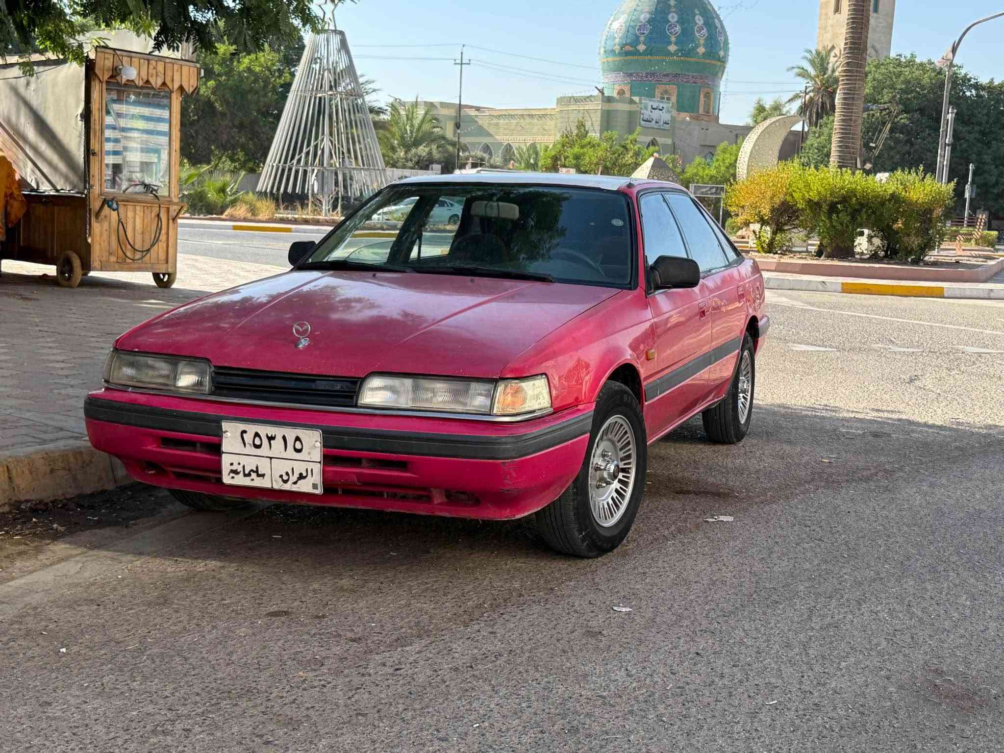 مازدا 626 موديل 1991 گير ومحرك شرط الفحص 

شرط بدون ضربة بدون خياس بيه اماكن جراد خفيف 

تبريد تدفئة شغال كهربائيات كله شغال بدون نقص 

شرط تخويل والغرامات /السعر 32 وبي مجال خناقين, ديالى
