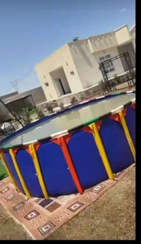 مسبح دائري • ٣×٣م • جادر ياباني
