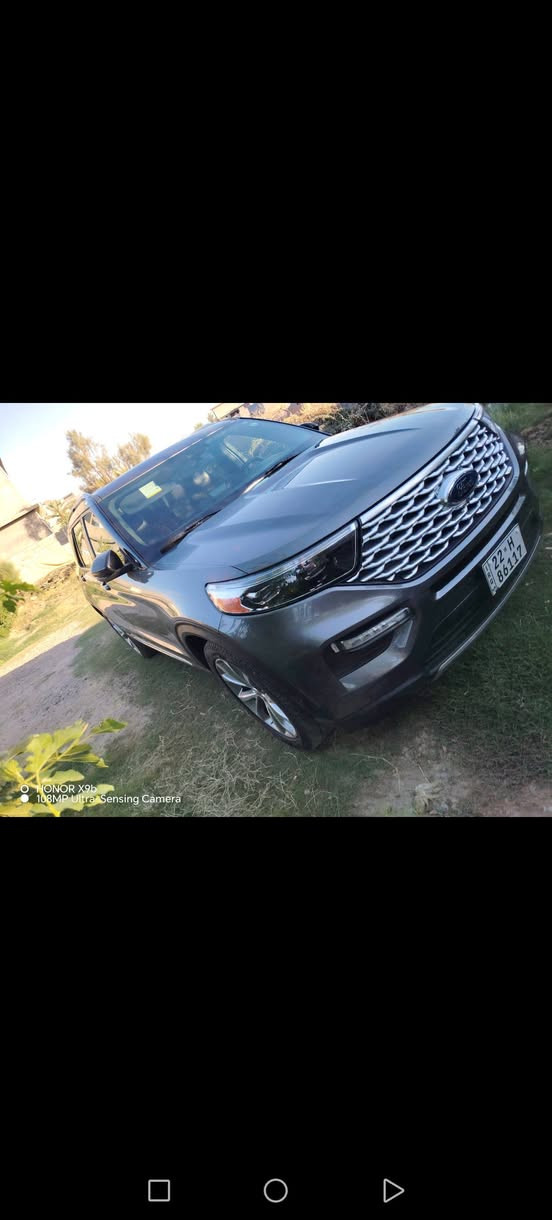 فورد اكسبلورر  بلاتينيوم موديل 2021 رقم اربيل لحد 2031 دولي جديد 
ماشية 49 مايل
6 سلندر توين تيربو نظام ايكو اقتصادي 
مواصفات رادارات خلفية امامية 360 درجة
جميع الابواب بصمة
حجم الاطارات 21 بريطاني
بانوراما على طول السيارة
باب الجنطة بصمة
كشنات جلد ومساج وتبريد وتدفئة
ذاكرة مقعد السائق بثلاث وضعيات
كير ماوس وكير عادي
عشرة انظمة قيادة
اللون نفطي لمرغوب
اضاءة اوتوماتيك زنون
تحديد مسار
قيادة ذاتية
وبعد هواي مواصفات بالفور معروفة
#السعر 233 وبيهة مجال
*********** واتس اب ☎️☎️
شرط التحويل
