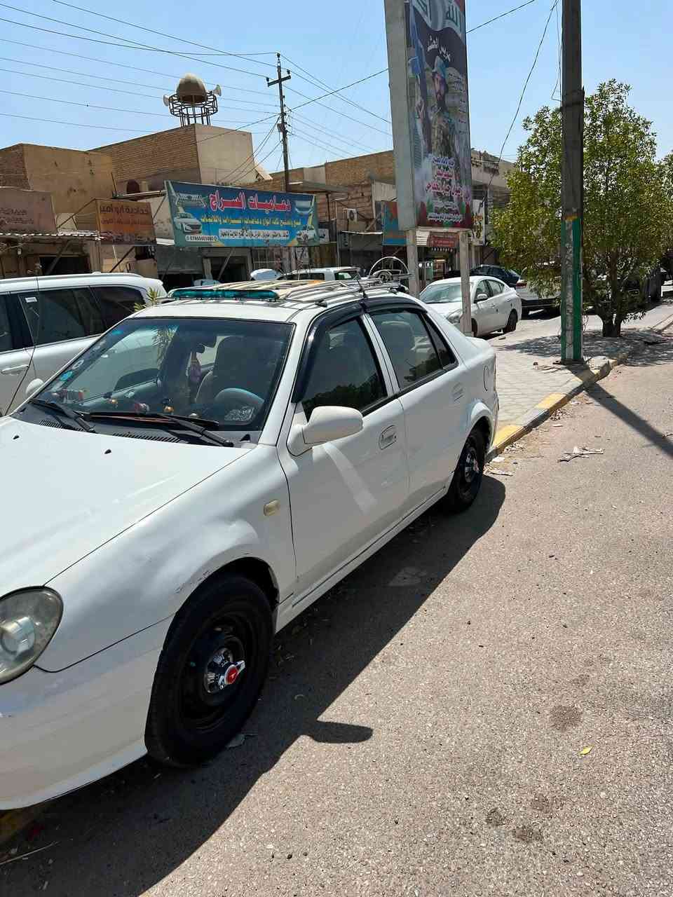 سياره سيكي موديل 2013سياره مكفوله ماعدا الجاملغ الوره بدون داخل سياره كير ومحرك وحداديه خير من الله سياره جديده بمعنا الكلمه سياره تبريد شغال ثلج دواخل جديده سياره شاشه منظومه زنون مسجل دمام سياره باسمي رقم إنكليزي السعر 38 وبيها مجال بسيط العنوان نجف الأشرف حي الانصار ***********@
