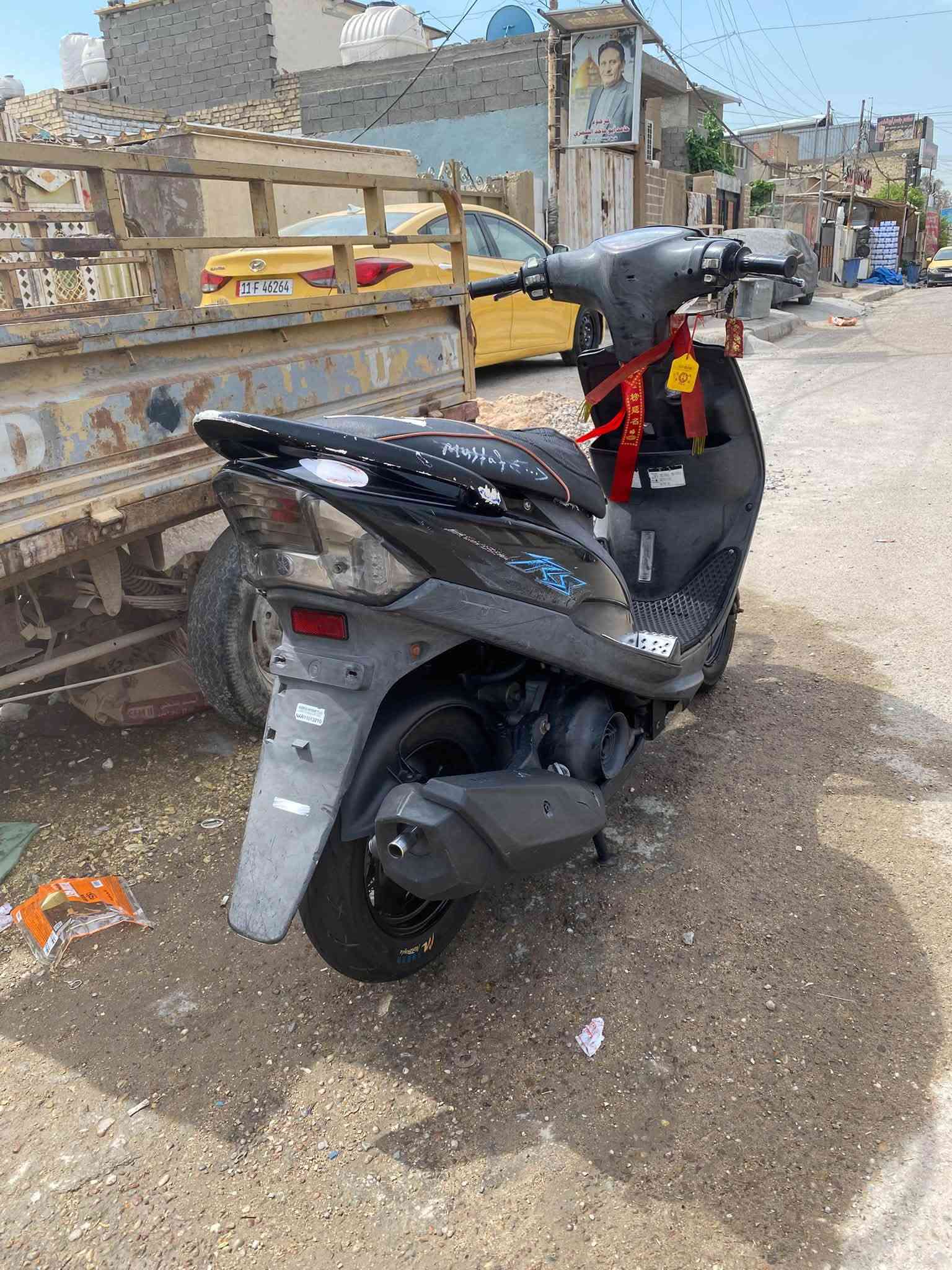 سلام عليكم البيع عدله جديده دراجه مال رمبه إذا مو جديده مابيعلك بلاده من تاير ال تاير وراق دراجه احله من صوره ملاح فول كفر بلادي شرط زبد مكاني بغداد العبيدي سعر خابرني وتدلل رقمي ***********  مايعرف لايكسر وتحاتي الجميع
