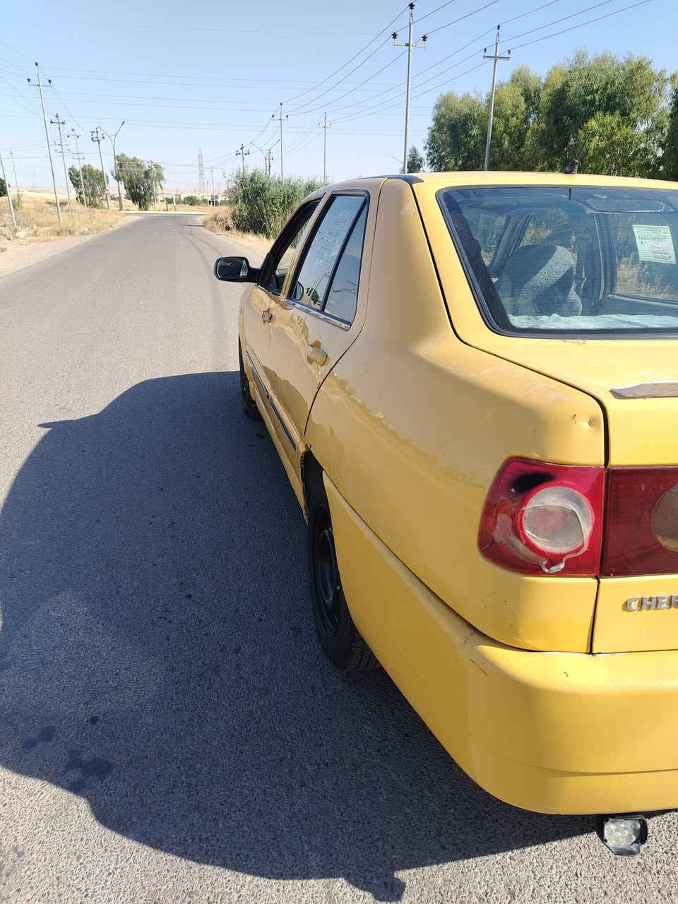 شيري كوين للبيع موديل ٢٠١١ محور يارس گير ومحرك مابي عيب تبريد شغال منضومه جديده ستيكر مال بانزين شغال السعر 33 وبي مجال ***********
